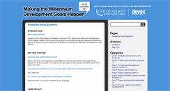 Desktop Screenshot of mdg.devex.com